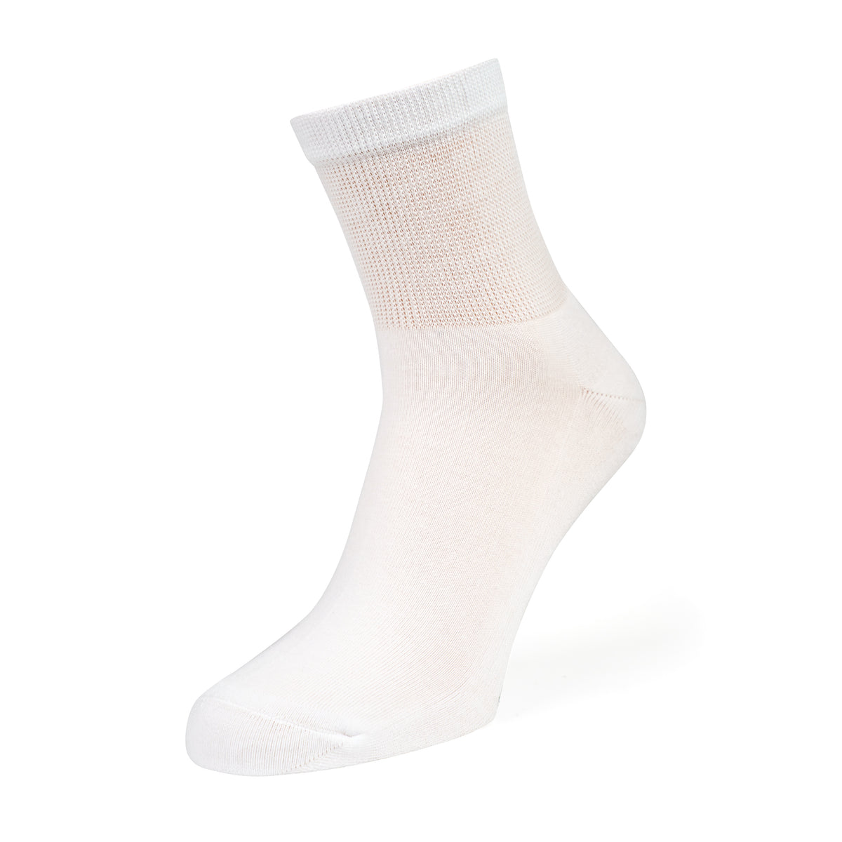 Diabetikersocken aus Baumwolle mit niedrigem Bündchen